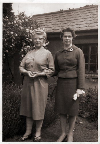Joan and her mother, Madeleine