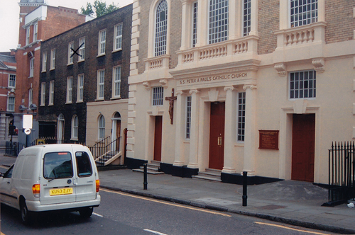 Saints Peter and Paul's church, Amwell street, London EC1